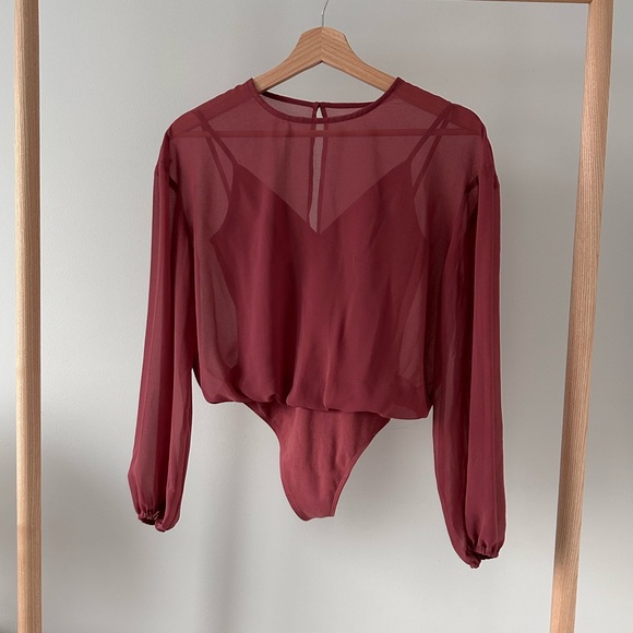 Aritzia Longsleeve Bodysuit - Picture 1 of 5